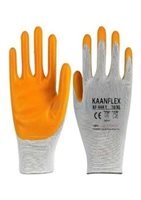 KF-444-Y BEYAZ -SARI NITRIL ELDIVEN NO:10 KAANFLEX